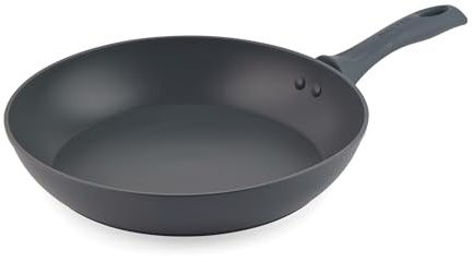 Salter BW12260EU7 Marino 30cm Frying Pan – Non-Stick Large Cookware, Induction Suitable, PFOA-Free Forged Aluminium, Use Little/No Oil, Omelette/Pancake Healthy Cooking, Soft-Touch Handle