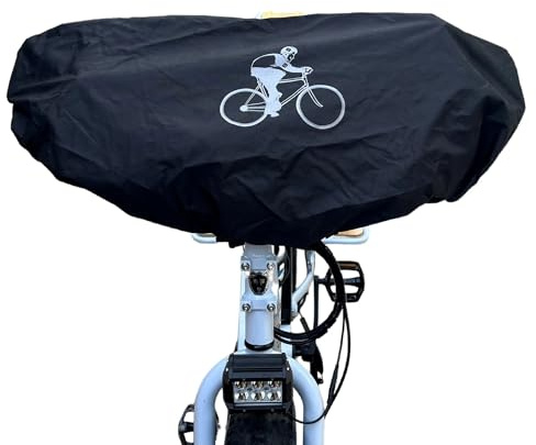 BiKase Universal Handlebar Rain Cover: Weatherproof Durable Protection for eBike, Mountain & Road Bike Cockpits