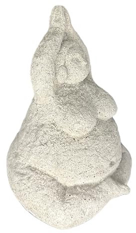 OriginalPaul Skulp & Betondesign Steinfigur Yoga Dame Frieda, aus eigener Produktion