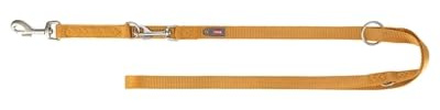 TRIXIE Premium V-Leine, XS–S: 2,00 m/15 mm, Curry