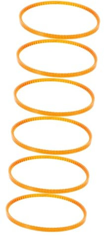 MAGICLULU 6pcs Cotton Candy Maker Belts Small Belts for Indoor Sugar Machine Easy to Install Carry