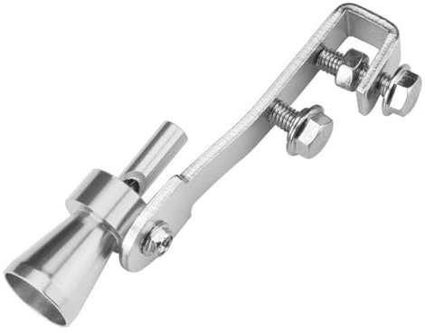 EIHI 1 Pz Turbo Whistle, Terminale Turbo con Fischio per Tubo di scarico, Valve Simulator Accessori per Tubi di Scarico dell'automobile Turbo Sound Whistle, Alluminio