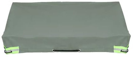 YGLONG Anhänger Plane Wohnwagen-Abdeckung, Wohnmobil-Campingplane, UV-Schutz, frostbeständig, Wohnwagen-Campingabdeckung for andere Fahrzeuge(Green)