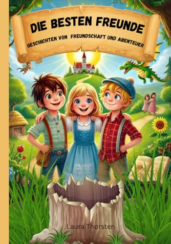 Die besten Freunde – Geschichten von Freundschaft und Abenteuer: Spannende Kurzgeschichten, die Kinder über wahre Freundschaft, Mut und Zusammenhalt lernen lassen | Kinderbuch
