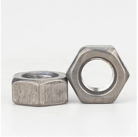 jiuxinyun 1–5 Stück TA2 M1 M1,4 M1,6 M2 M2,5 M3 M4 M5 M6 M24 Sechskantmuttern aus reinem Titan und Legierung(Titanium M8 2PCS)