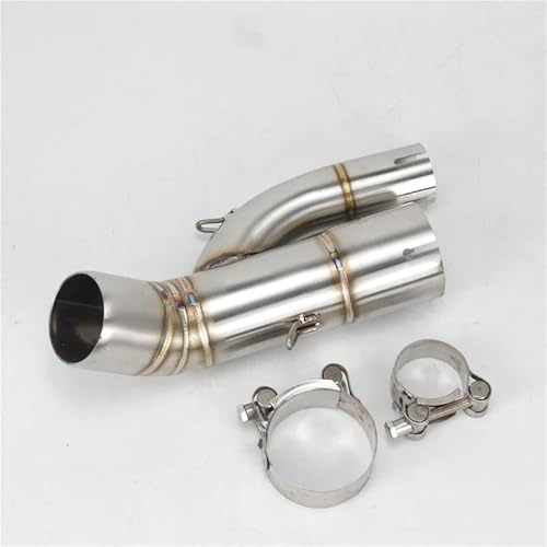 Terminal silencer accessories Slip-on Motorcycle Accessories Exhaust Muffler Center Pipe Suitable For B&MW S 1000 RR S1000RR 2017 2018(Style 2)