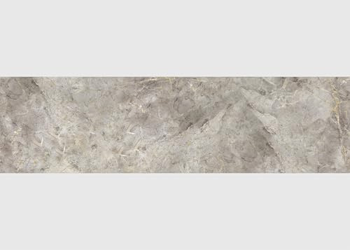 AG Design Selbstklebende Bordüre Brauner Marmor, AWB 8456 | Wasserfest Dekoration für Wände, Möbel, Tapeten, Wandverkleidungen und Türen, Folie | Breite 500 cm x Höhe 13.8 cm