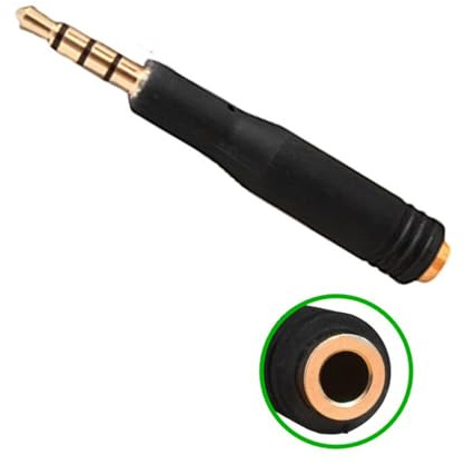 DEKKRYNFV 3.5mm Male To 3/4 Poles Female Extension Cord Converter For Phone Laptop Computer Stereo Conversion Head