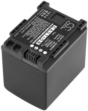 Batería Compatible con Canon FS10 Flash Memory Camcorder FS100 FS11 Vixia 7,4 V 1780 mAh