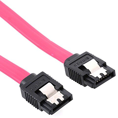 DeLOCK 82678 Cable de SATA 0,7 m Rojo - Cable SATA (0,7 m, Male Connector/Male Connector, Rojo)