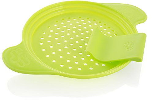 Muxel Spätzlewunder die Alternative für Spätzlebrett, Hobel Spätzlepresse mit Schaber, grün