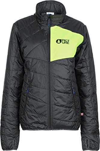 Picture Organic Damen SWT005 Jacke, schwarz grün, M EU