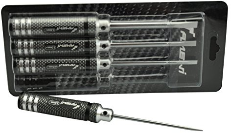 Amewi 28852 - Schlitz Schraubendreher, Fahrzeug, 4 Stück