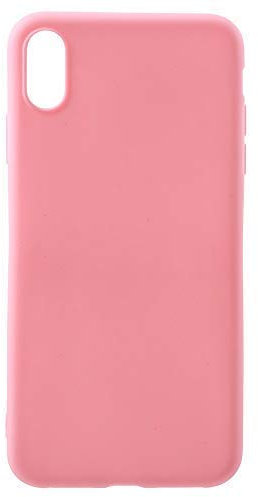 CoverKingz Silikon Handy Hülle kompatibel mit iPhone XS Max - Handycover Backcover Silikoncover Weich - dünne Smartphonehülle Slimcase Matt Rosa