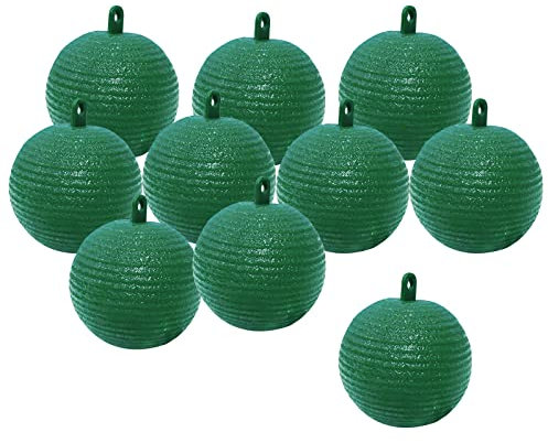 Fliegenfalle, 10pcs Fliegenfalle Outdoor, Fruchtfliegenfalle, Fruchtfliegenfalle FüR KüChe, FüR Topfpflanze, Minierfliegen, Fruchtfliegen,MüCken, Innenraum Und DraußEn, Sicher Und Ungiftig (Grün)