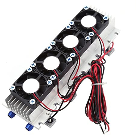 Raffreddatore Termoelettrico Fai-Te 170 W 12 V, di Raffreddamento per Refrigerazione Peltier (TEC1‑12706) Kit di Raffreddamento Peltier Mini Frigorifero per Condizionatore
