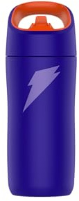 Gatorade Kids' Rookie Metal Water Bottle, 12oz, Stainless Steel Bottle, Double-Wall Insulation, Vacuum Insulated, Thermo Mug