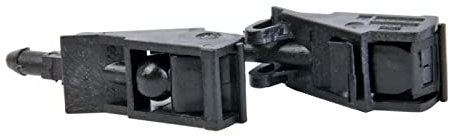 MObyat Scheibenwaschdüsen Kompatibel Mit VW Für Caravelle T5 2008 2009 2010 2011 2012 2013 2014 2015 1 Paar Auto Frontscheibe Windschutzscheibe Scheibenwaschdüse 6E0955985B