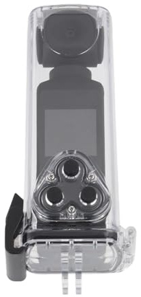 flexman 360 Degree Waterproof Action Camera, 4K HD 16MP 270° Rotatable Anti Shaking Wifi Pocket Camera with Mic Clip Waterproof Case for Outdoor Riding Diving Shooting