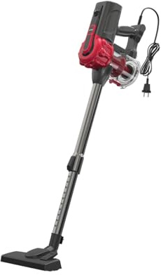 Livoo - Aspirateur balai - 600W, 12kPa, avec fil, rayon d'action 6,20m, filtre HEPA, câble de 5m, 1 vitesse, accessoires inclus