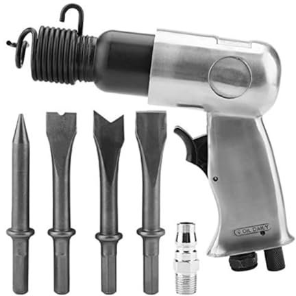 Rordigo Pneumatisches Hammer-Schaufelwerkzeug, Sechskant-Vierkant-Schaufelgriff, 150 Mm, Gerader Typ, Schaufeln, Abbruchhammer, 6–8 Kg Druck, Langlebig, Einfache Installation