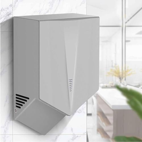 Asciugamani elettrico da parete commerciale - Asciugamani ad induzione automatico ad alta velocità per cucina, bagno e WC