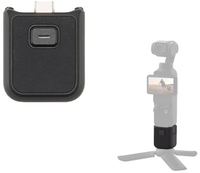 iMusk Original Handle with 1/4″ Thread for DJI OSMO Pocket 3/4/4P Tripod Adapter Mount OEM Replacement Accessory