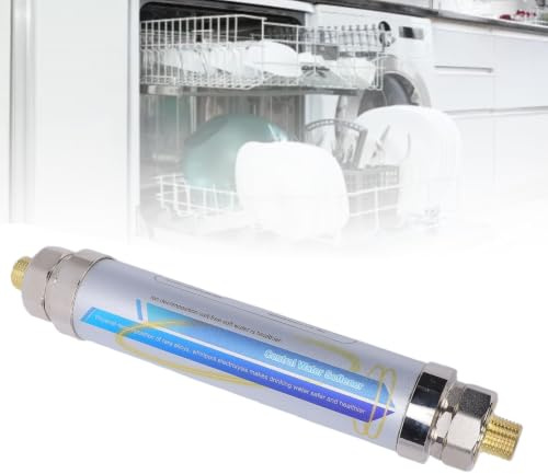 Jeffergarden Suavizador de Agua sin Sal, Descalcificador sin Agua Salada con Tecnología Magnética para Toda la Casa, Evita la Acumulación de Sarro en Tuberías, Calentadores y (3/4 pulgada (DN20))