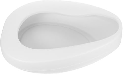 BIUDECO Padella da Letto Portatile per Anziani e Donne, Bagno Portatile Anti-rovesciamento in Plastica Ergonomica, Orinatoio per Uso Ospedaliero e Domestico, Ausilio Sanitario per