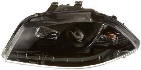 FK Automotive FKFSSE010003 Daylight Scheinwerfer passend für Seat Ibiza (Typ 6L) Bj. 03-08 schwarz
