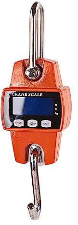 Kranwaage Wildwaage Hängewaage Lastenwaage Industriewaage Zugwaage Waage digital max. 300 kg/Wiegeschritte 100 g