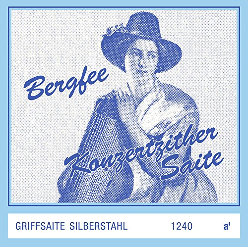 Optima Zither-Saiten Griffsaiten Münchner Stimmung Normal a´ Silberstahl 1240