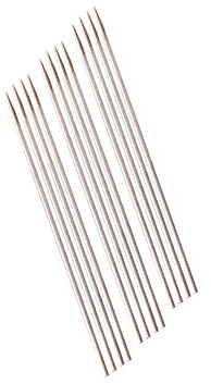 100x Ratiomed Watteträger, Watestäbchen, Birke, d 3mm, einseitig spitzt, 15 cm
