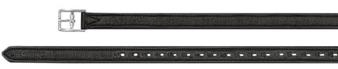 Passier Steigbügelriemen „Velvet Touch Deluxe&ldquo, 2,5cm breit Länge 150cm, Farbe schwarz