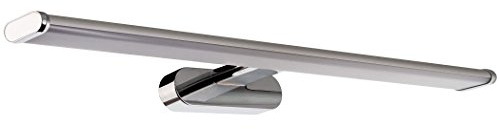 SEBSON® LED Spiegelleuchte 60cm, Wandmontage Bad IP44, neutralweiß 4000K 600x132x40mm 12W 900lm hell, LED Wandleuchte, Schminklicht