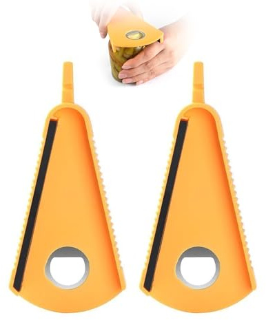 Abrelatas de 2 piezas, abrebotellas con anillo de tracción, abrebotellas manual, abrebotellas multifunción, herramienta de abrelatas de cocina, abridor de tapas de bebidas