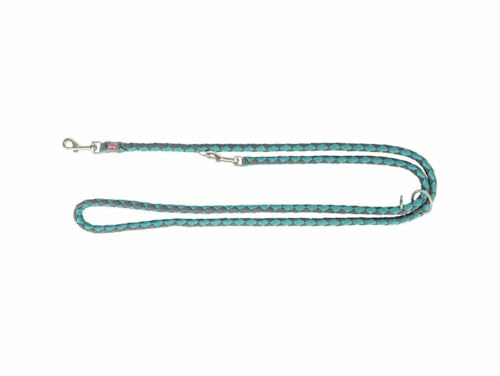 TRIXIE Cavo V-Leine, L–XL: 2,00 m/ø 18 mm, Aqua/Grafit