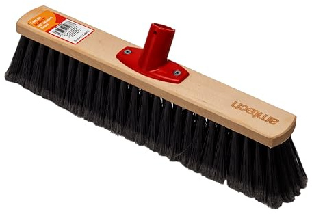 Amtech - Soft Broom Head for Sweeping Dirt and Debris on Indoor and Delicate Surfaces, Durable and Long Lasting, Easily Attached to Handles with Universal Screw Thread (400mm)