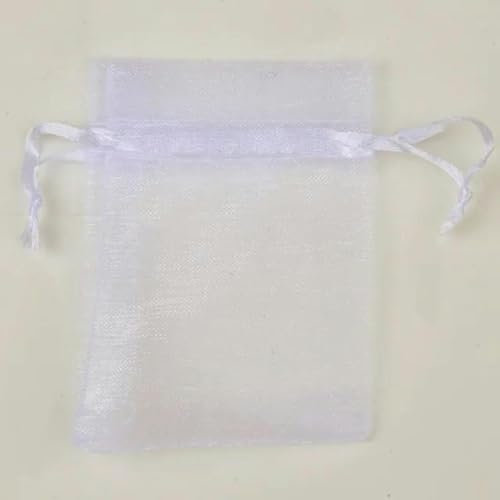 CTRSM Organzabeutel, Kleine Kordelzugtasche, 50 Teile/los Bunte Organza Beutel 7x9 9x12 10x15CM Schmuck Verpackung Taschen Hochzeit Lagerung Kordelzug Beutel