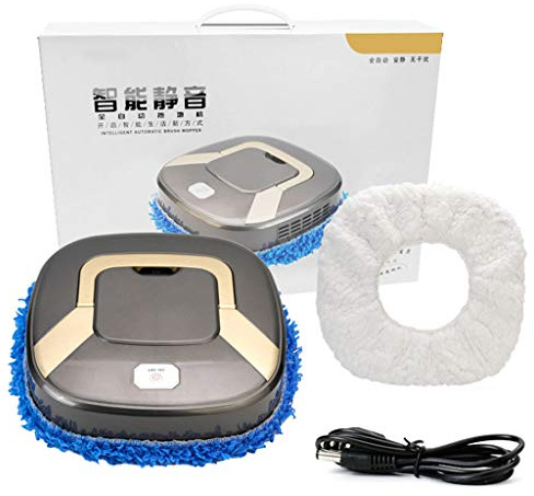 ZIDDAR Household Floor Mops USB Charging Rotary Scrubbing Machine Robot Wet And Dry Rotary Mop