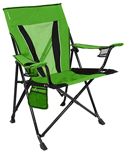Kijaro XXL Dual Lock Portable Camping Chair - Supports Up To 400lbs - Enjoy the Outdoors in a Versatile Folding Chair, Sports Chair, Outdoor Chair & Lawn Chair – Ireland Green
