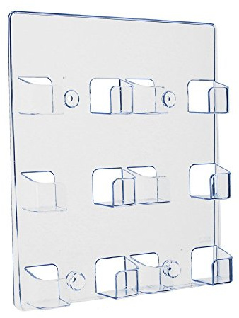 6 Fach Visitenkartenhalter für die Wandmontage