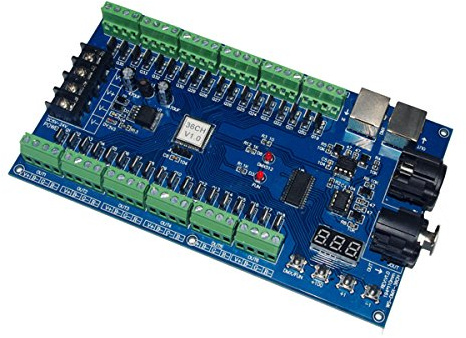 36 Channel 12 Group DMX512 Decoder Controller 36CH RGB Output Digital Tube Display For LED Strip Light RGB Dump Node DC5-24V
