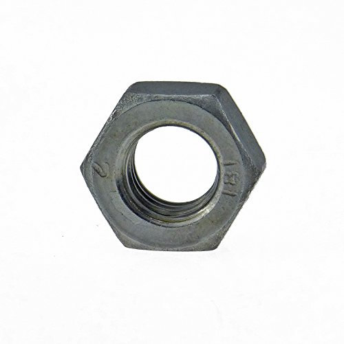 Sechskantmutter DIN 934 6 AU Stahl blank Linksgewinde LH M 24-25 Stück
