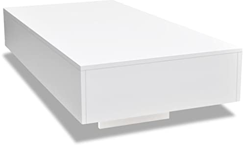 vidaXL Table Basse Brillante