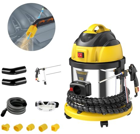 Machine de nettoyage de soupape de tuyau d'admission de moteur, nettoyant de carbone de sable de noix HT558, nettoyant de dépôts de carbone de sable de poudre de noix de système Valvetronic 110V/220V