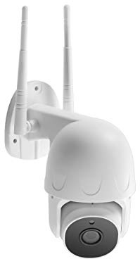 PROXE Telecamera PTZ 1080P da esterno Wi-Fi, Bianco