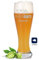 JUNIWORDS Weizenbierglas mit Gravur, Ich lebe lustig, lebe heiter. Ich geh’ in Rente. Ihr macht weiter, Bierglas