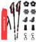 ATACAMA Walking Poles Women - Lightweight Aluminium Carbon Hiking Sticks Men Cork Handle - Adjustable Telescopic Hiking Poles - Folding Trekking Poles - Nordic Walking Poles Men - Hiking Accessories