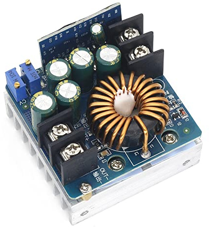 Fasizi DC-DC 400W de alta potencia Step Down Buck Convertidor DC 10V-60V Voltaje constante Corriente constante Módulo de fuente de alimentación ajustable
